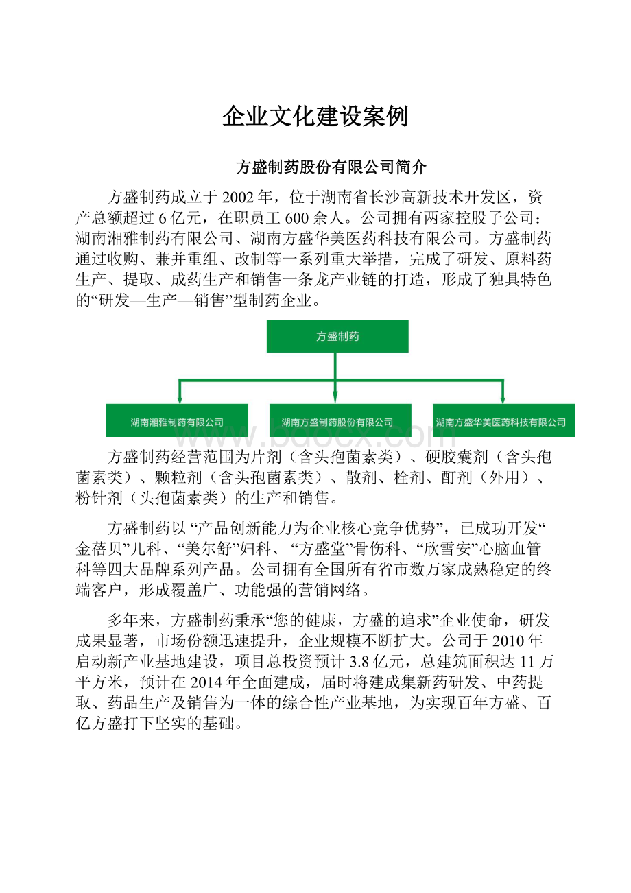 企业文化建设案例.docx_第1页