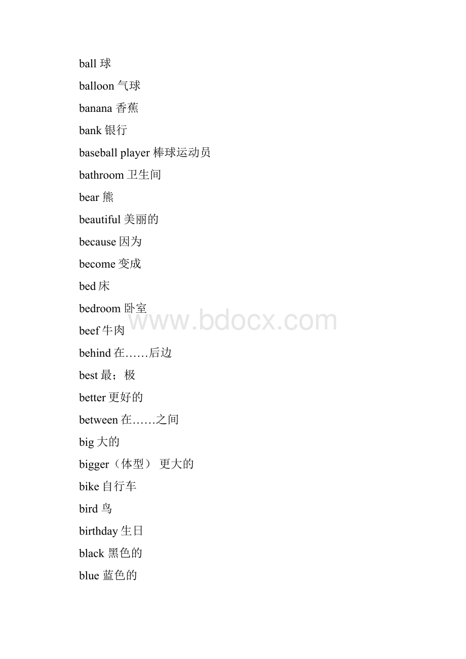 小学英语单词汇总按26个字母顺序排列.docx_第3页