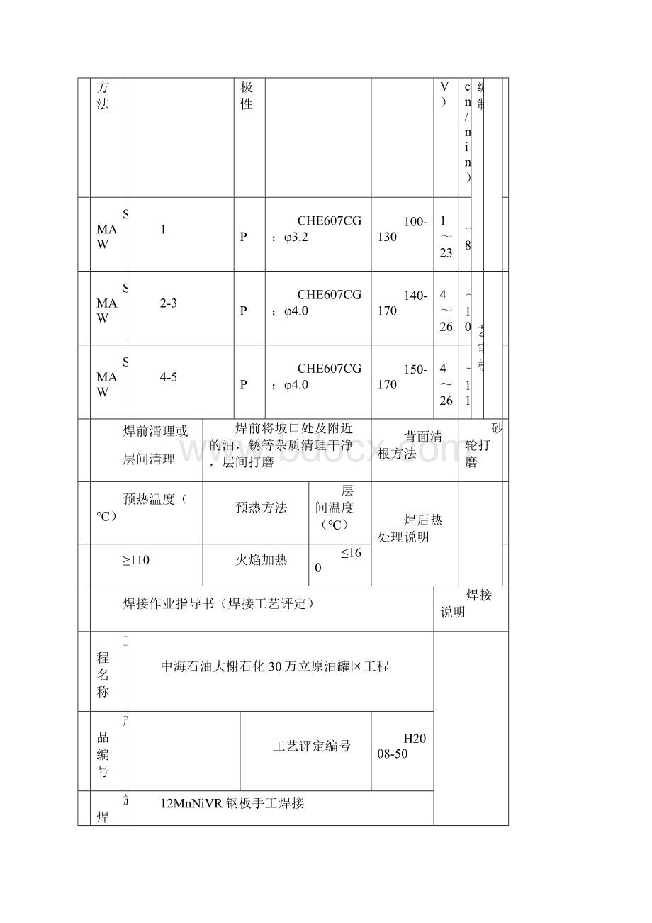 焊接工艺卡工艺评定.docx_第2页