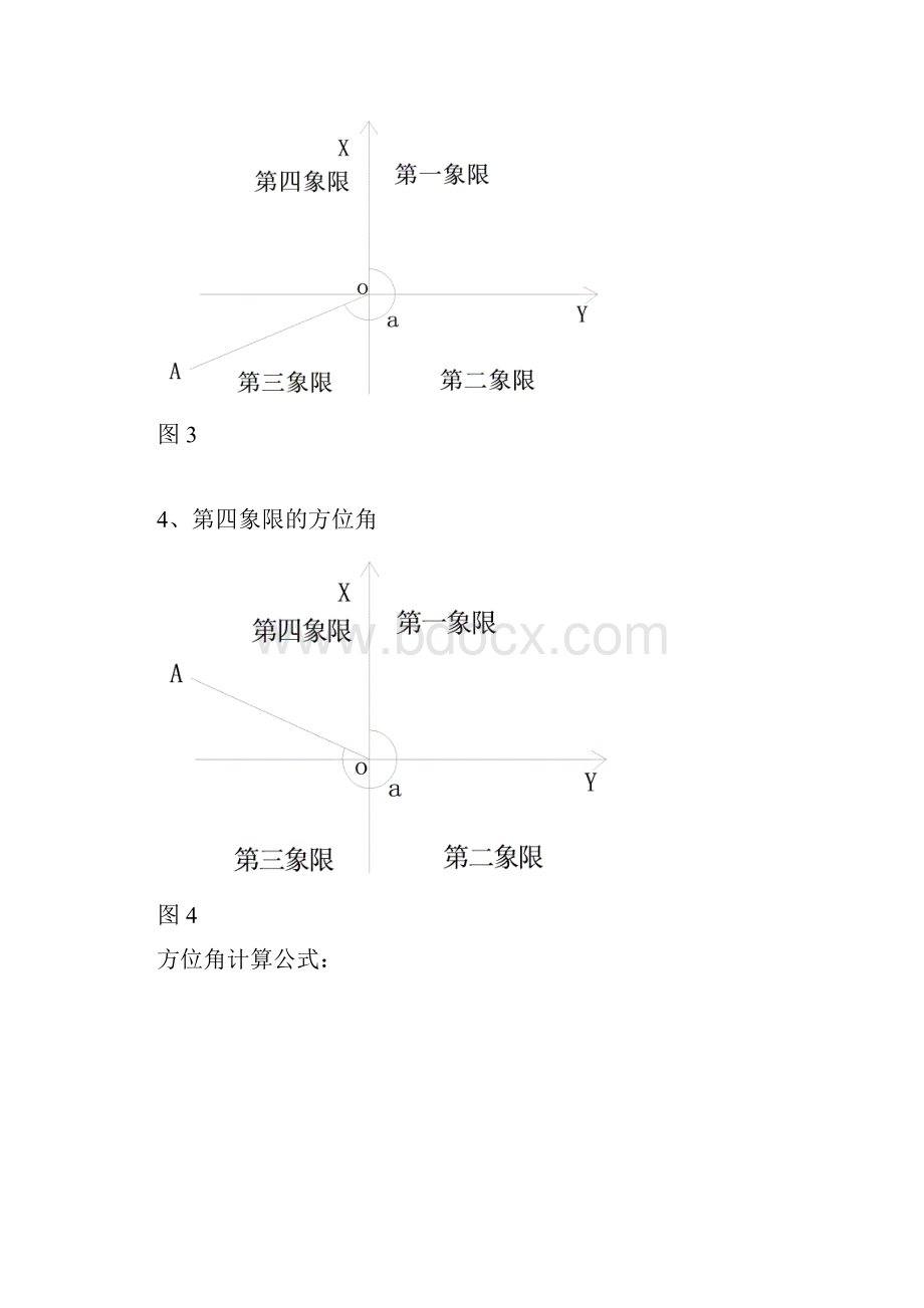 坐标正算反算公式讲解.docx_第2页