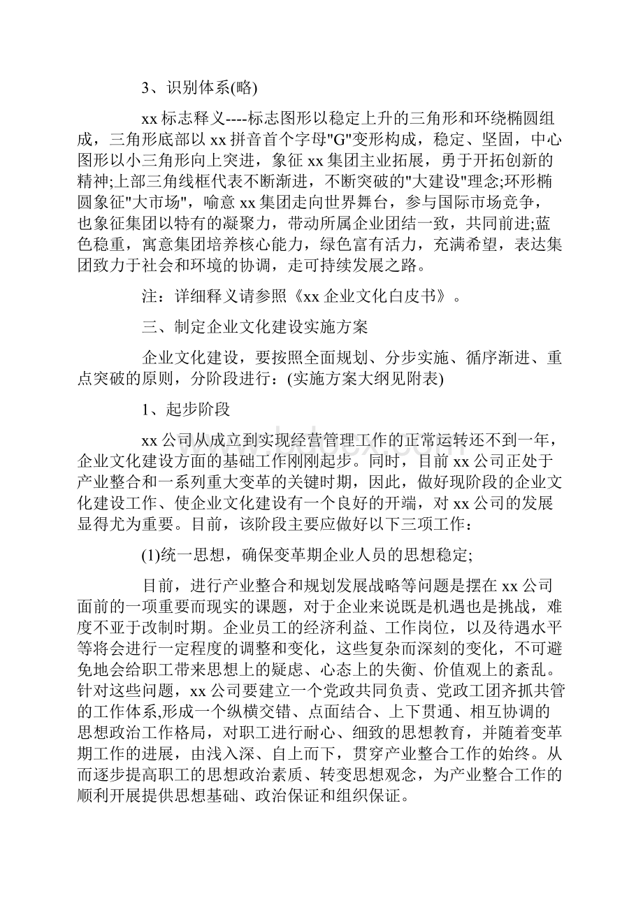 家文化建设方案 企业文化建设方案.docx_第3页