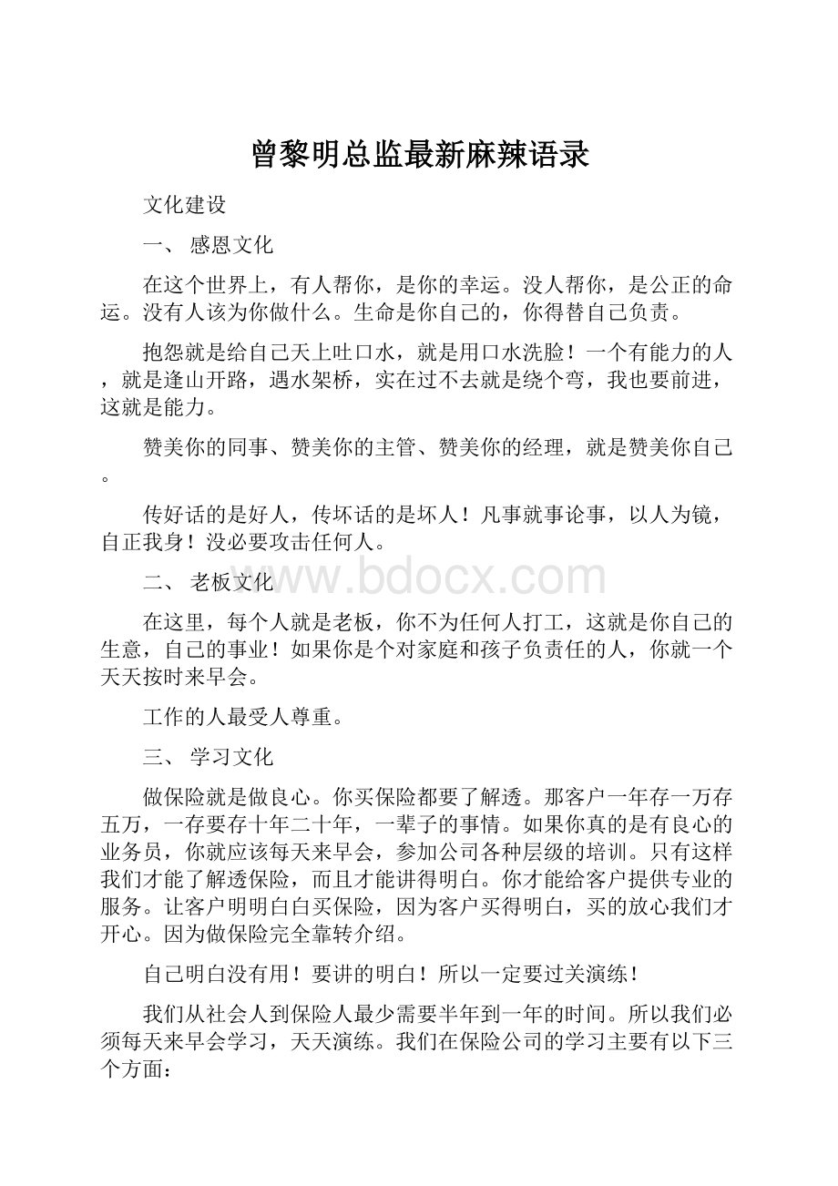 曾黎明总监最新麻辣语录.docx_第1页