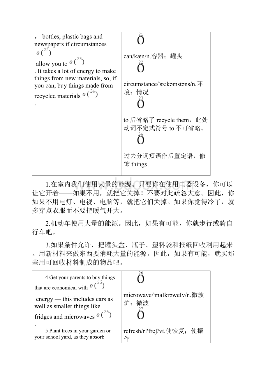 学年高中英语Unit4GlobalwarmingSectionⅣLearninga.docx_第3页