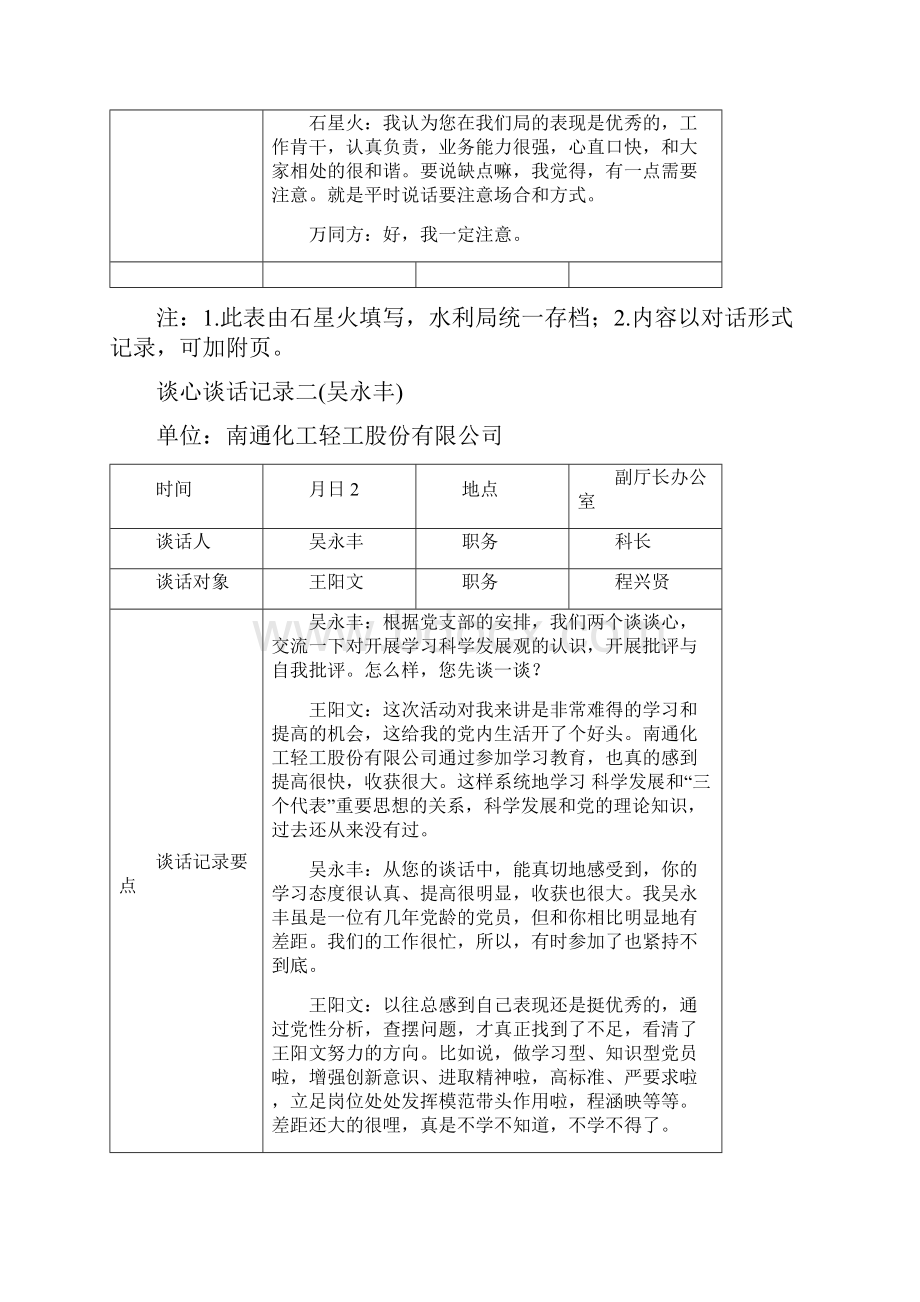 谈心谈话工作方案9篇精选10篇.docx_第2页