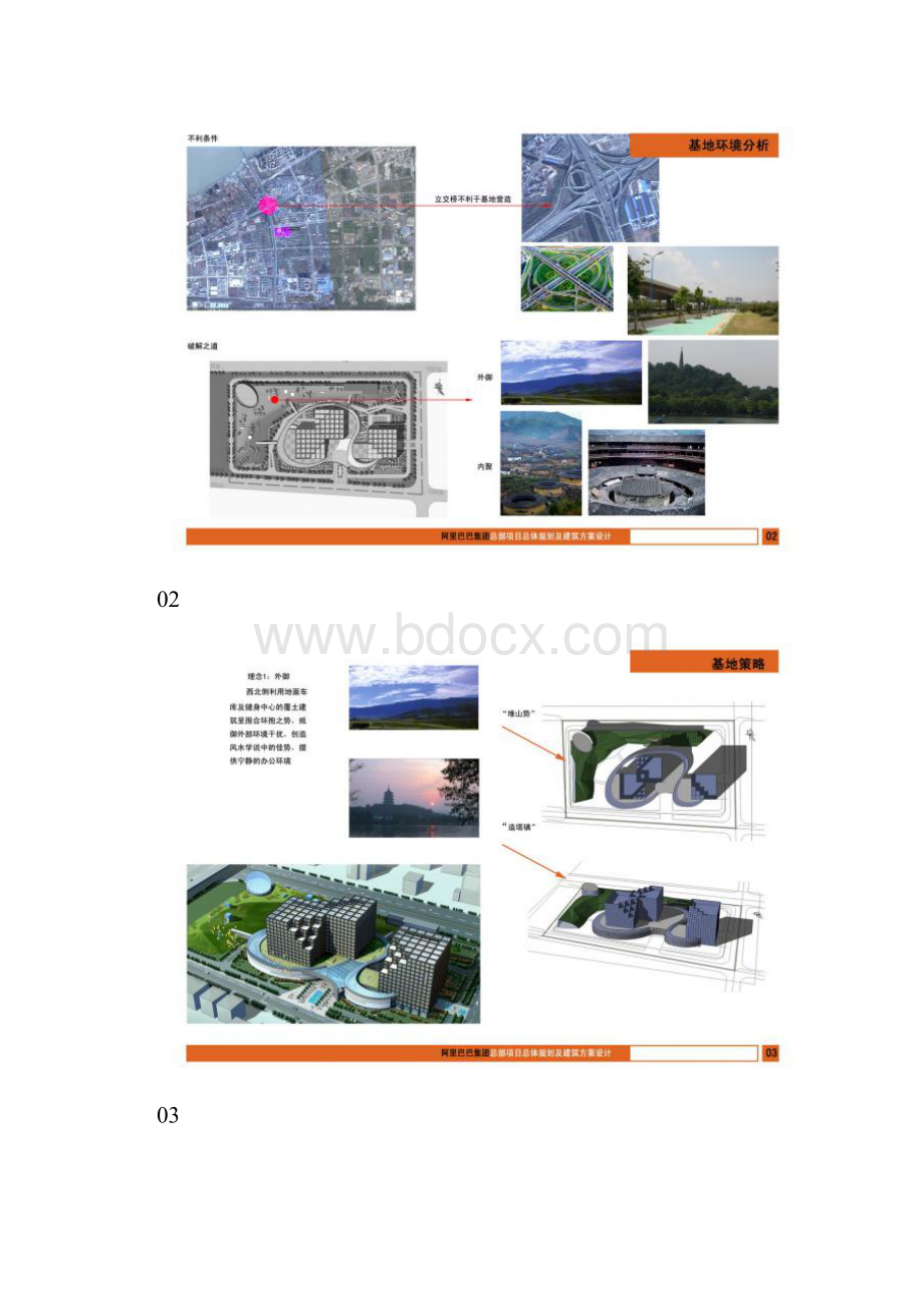 阿里巴巴集团总部项目总体规划及建筑方案设计.docx_第3页