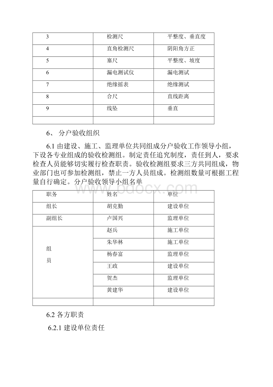 精装修分户验收方案精装单项不含土建doc.docx_第3页