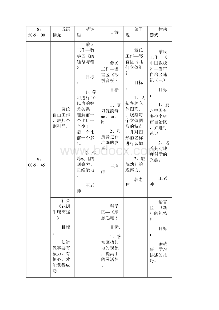 幼儿园大班课程表.docx_第2页