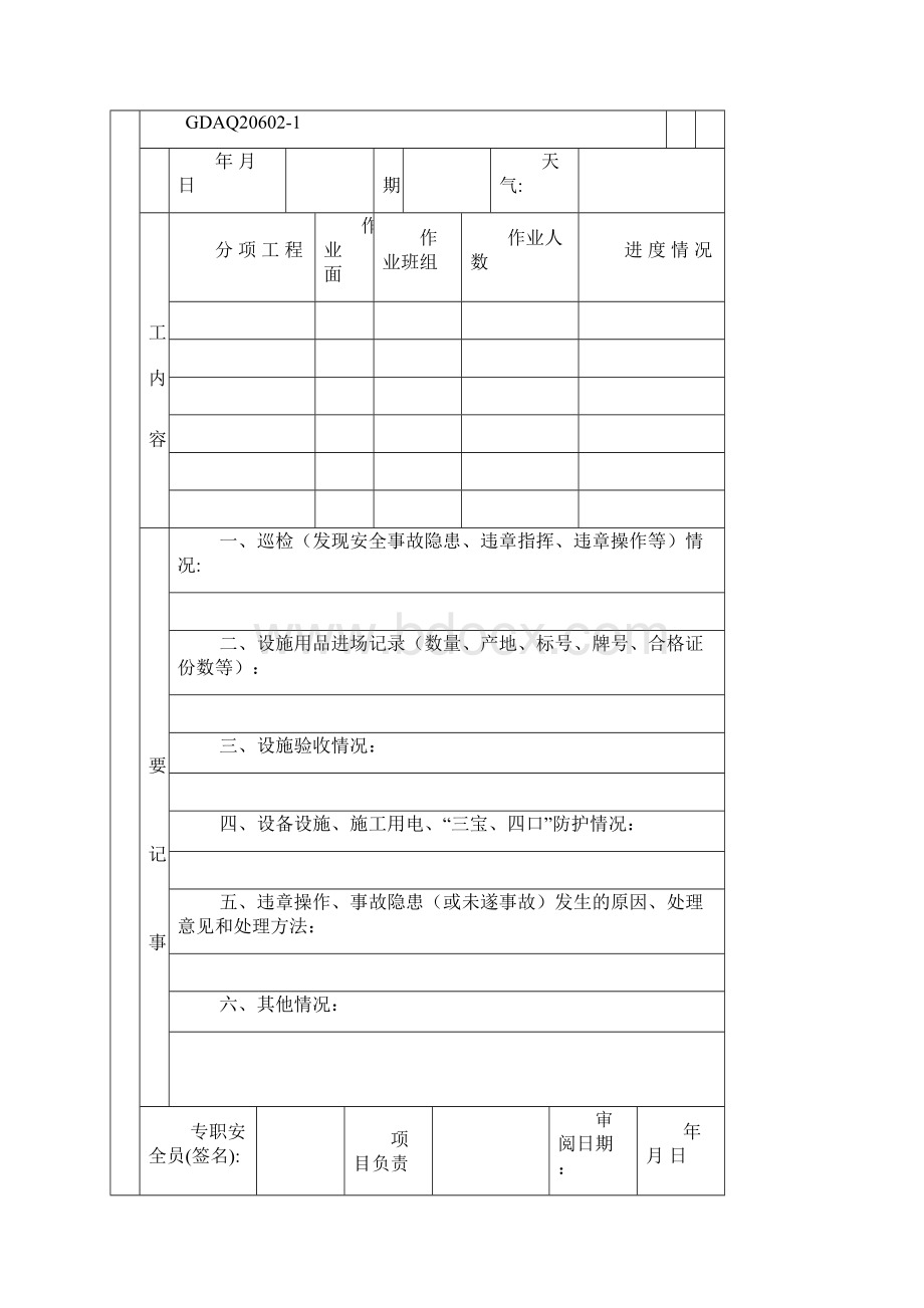 建设工程施工安全检查资料施工安全评价书制度评分表 学位论文.docx_第3页