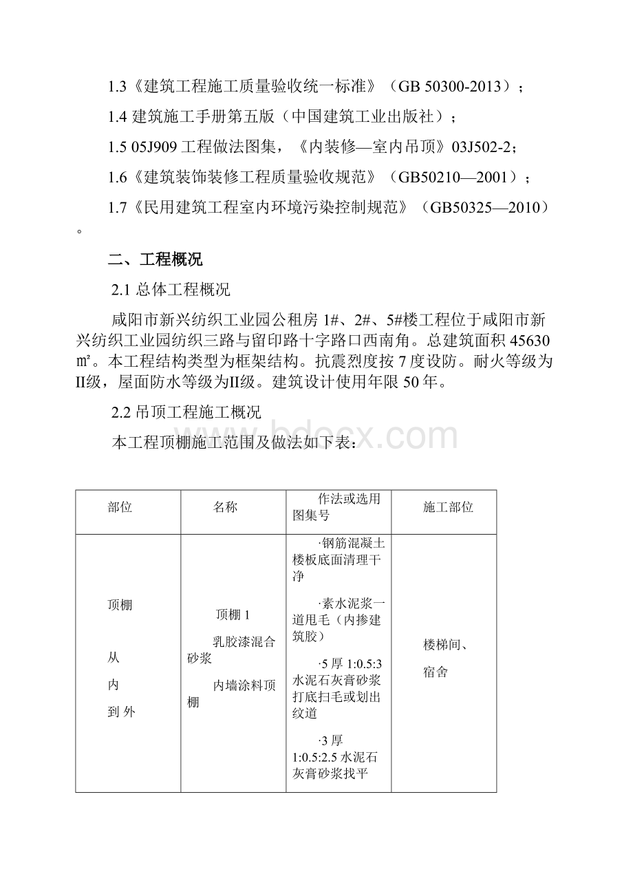 吊顶工程施工方案1.docx_第2页