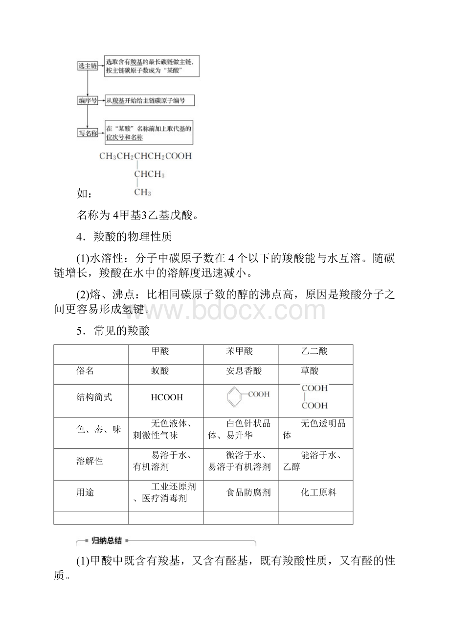 学年高中化学第2章官能团与有机化学反应烃的衍生物第4节第1课时羧酸学案鲁科版.docx_第2页