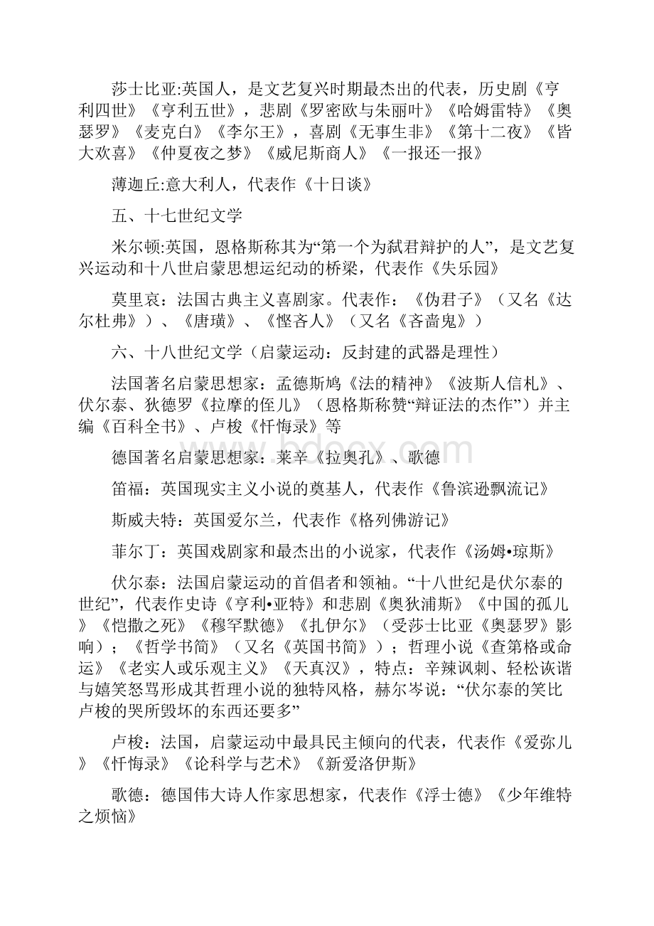 外国文学史常识.docx_第2页