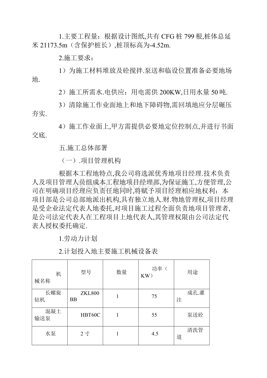 长螺旋压灌桩CFG施工组织设计方案.docx_第3页