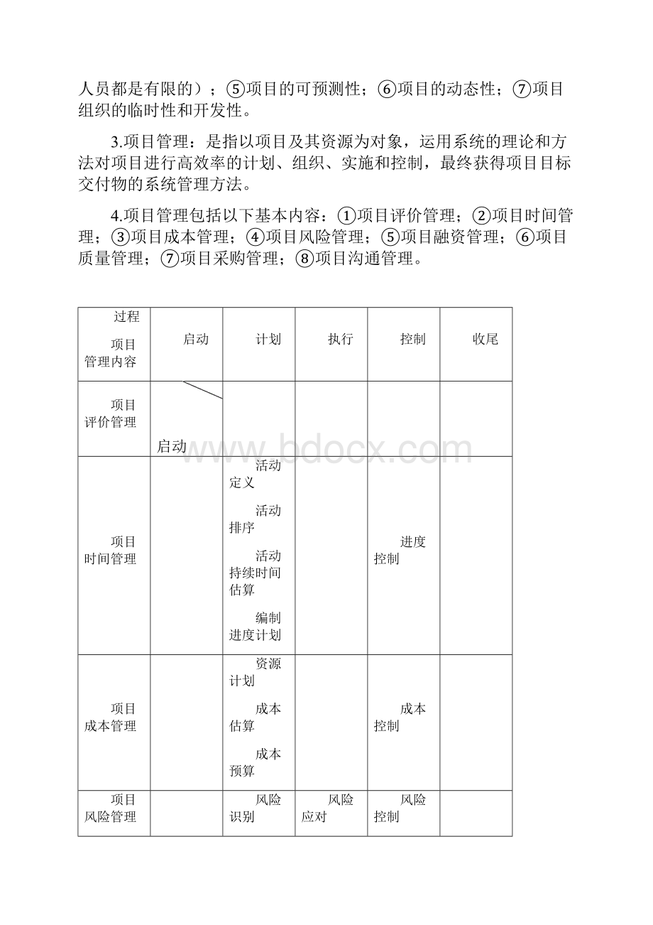 自考本科项目管理《项目时间管理》笔记整理.docx_第3页