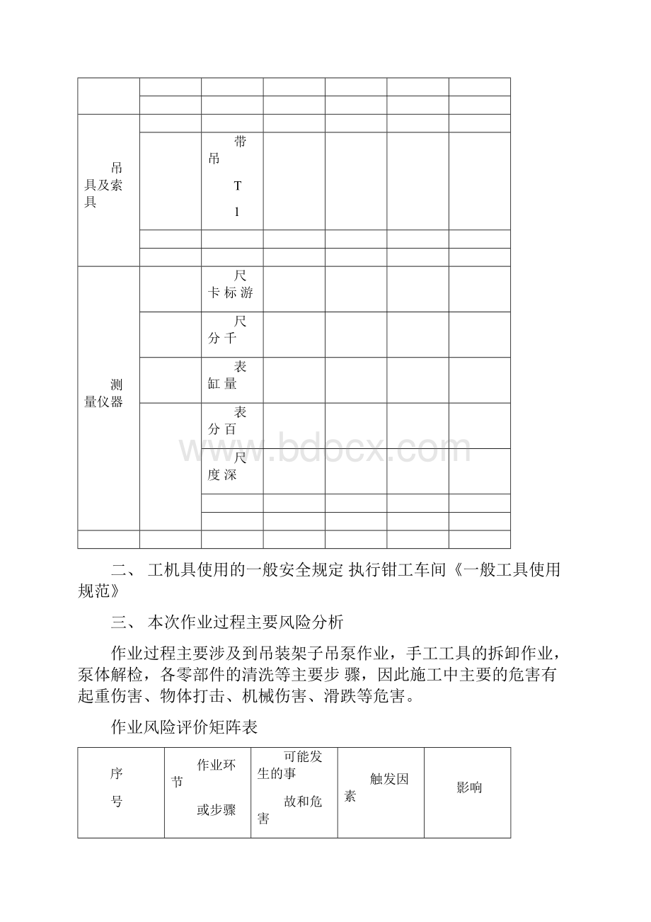 WEZ型化工流程泵作业指导书.docx_第3页