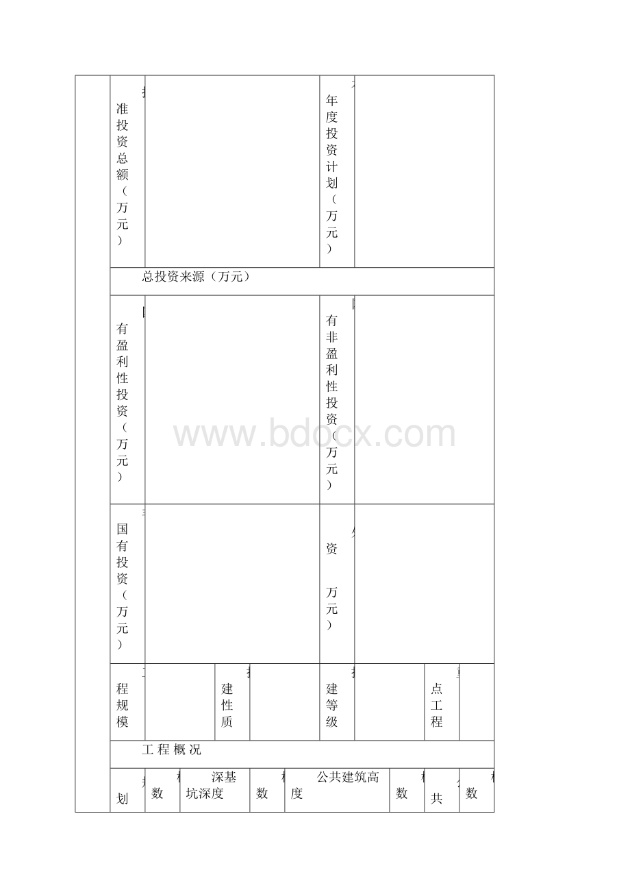 办理施工许可证相关表格.docx_第2页