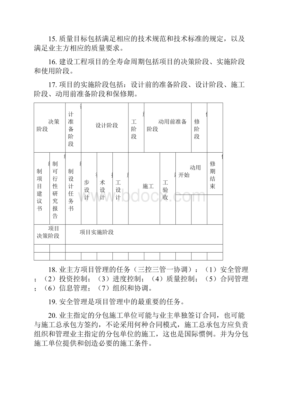 二级建造师 建设工程施工管理 个人学习笔记分享 木头原创二建必过.docx_第2页