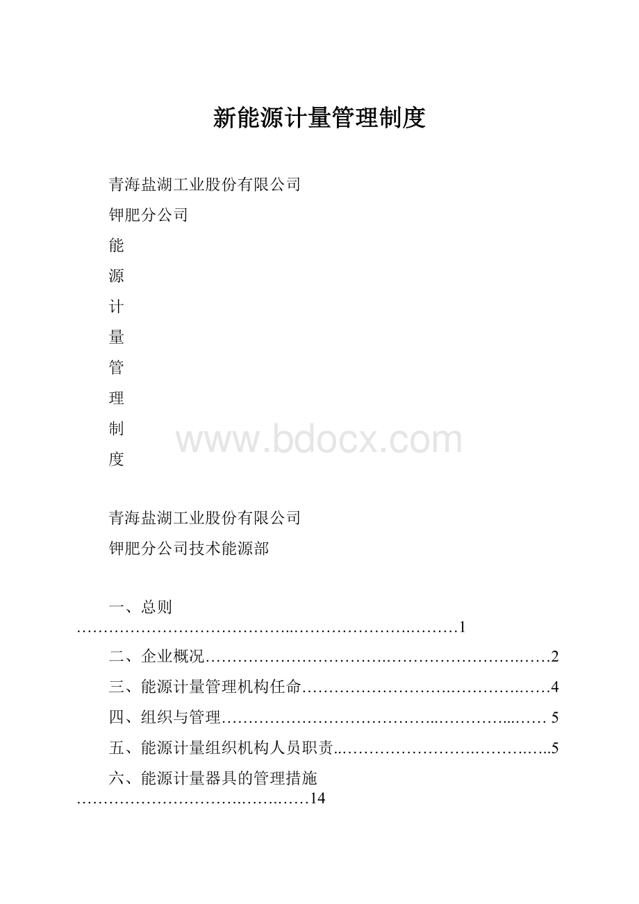 新能源计量管理制度.docx_第1页