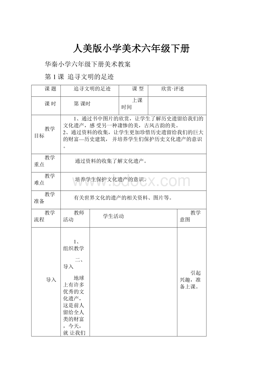 人美版小学美术六年级下册.docx_第1页