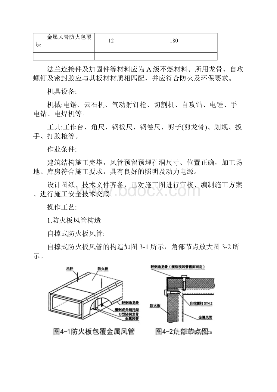 防火板风管制作与安装工艺最新版.docx_第2页