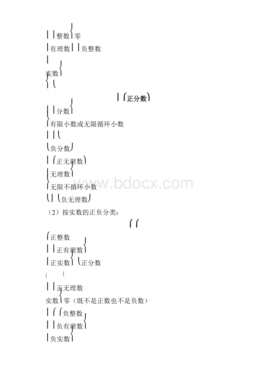 中考数学一轮复习专题实数知识点对应习题及答案.docx_第3页