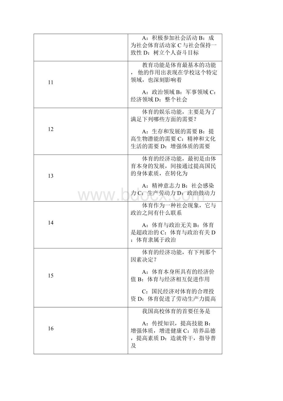 大学体育理论考试试题汇总.docx_第3页