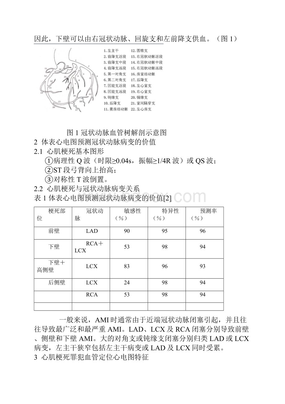 心电图对ST段抬高型心肌梗死罪犯血管的定位诊断.docx_第2页