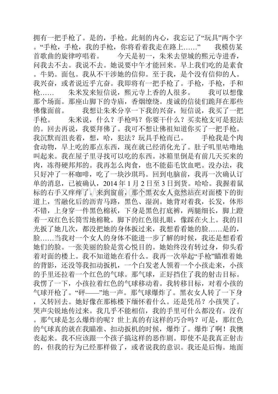 手枪作者鬼金.docx_第2页