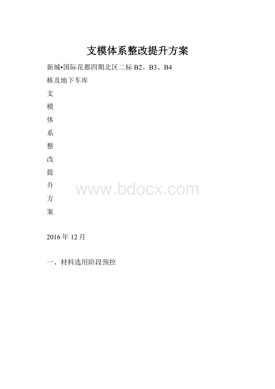 支模体系整改提升方案.docx_第1页