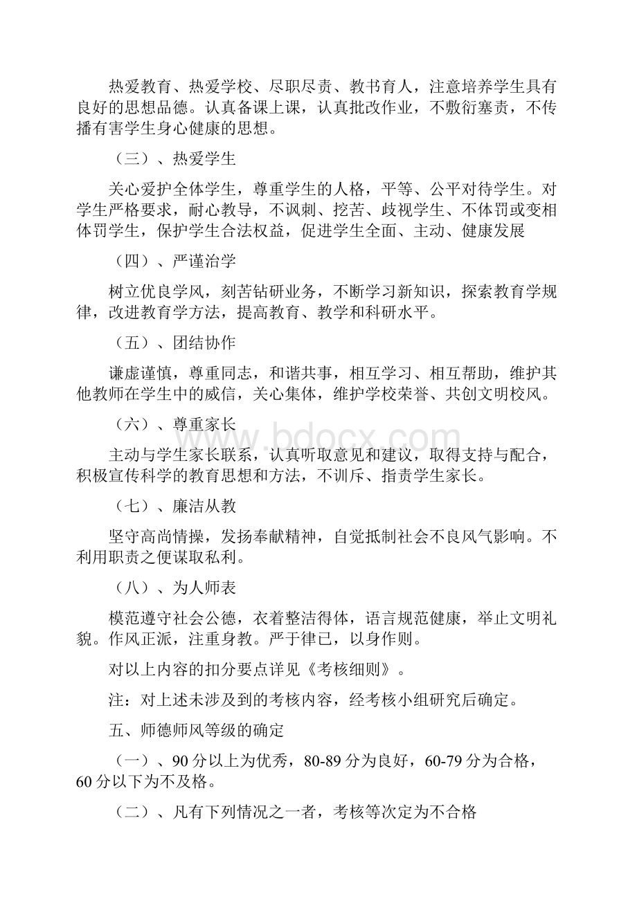 古塔中学师德考核方案.docx_第2页