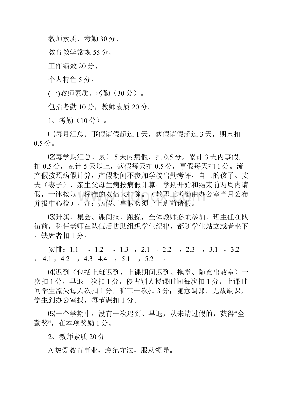 小学教师评价方案.docx_第2页