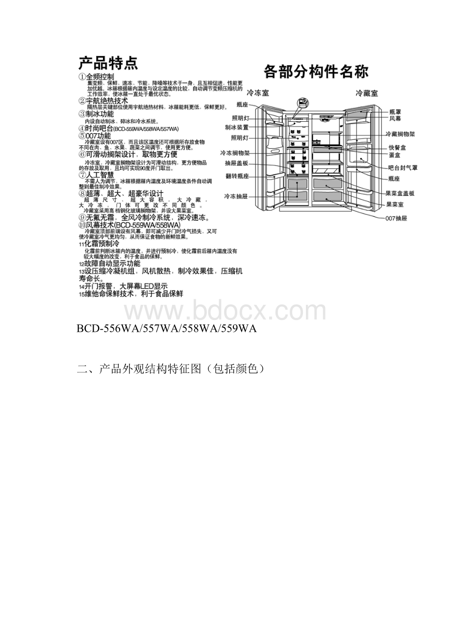 YA555宇航变频对开门大冰箱培训教材.docx_第2页