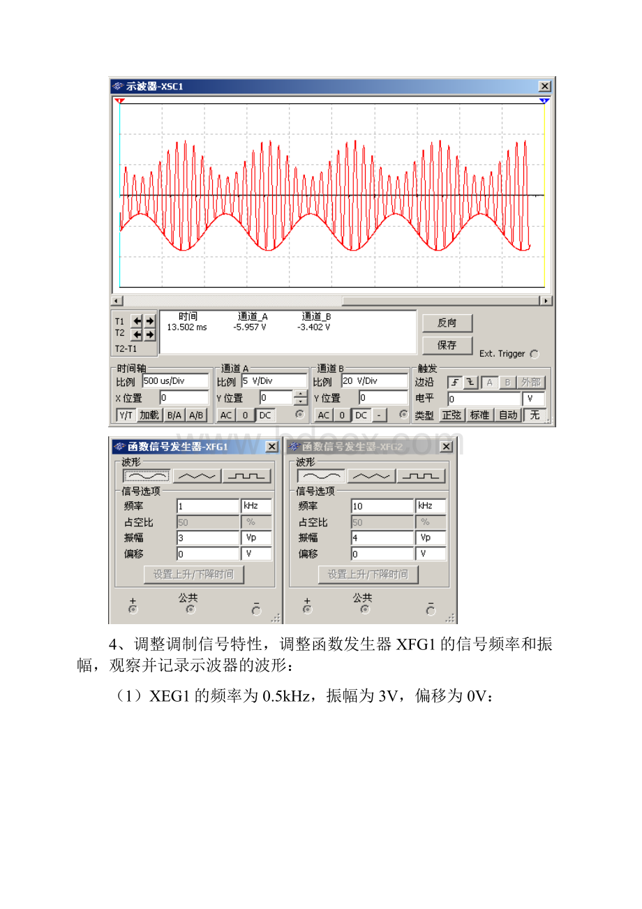 项目7调幅电路特性.docx_第2页