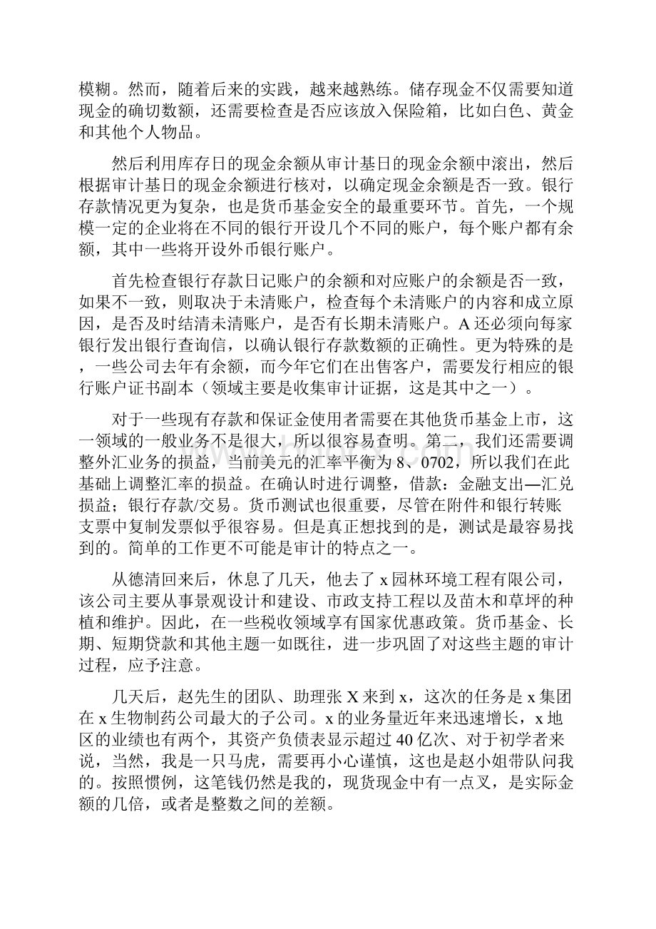 审计实习个人总结.docx_第2页