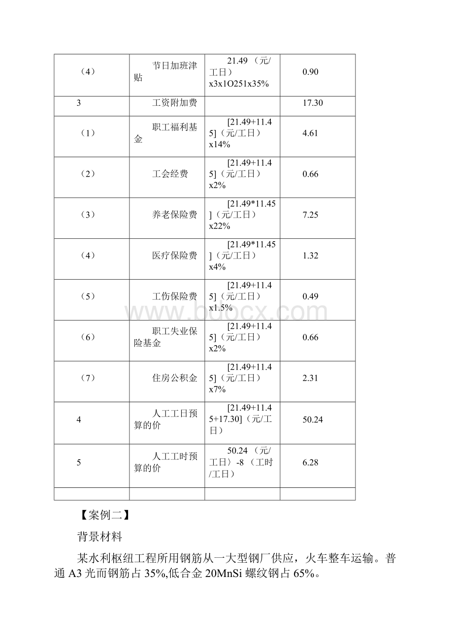 第四科目水利工程造价案例分析.docx_第3页