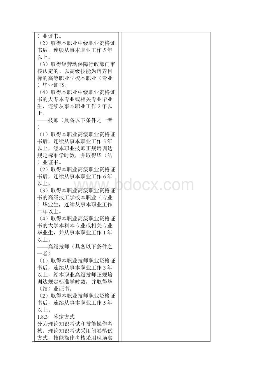 化学检验工化验员国家职业标准DOC.docx_第3页