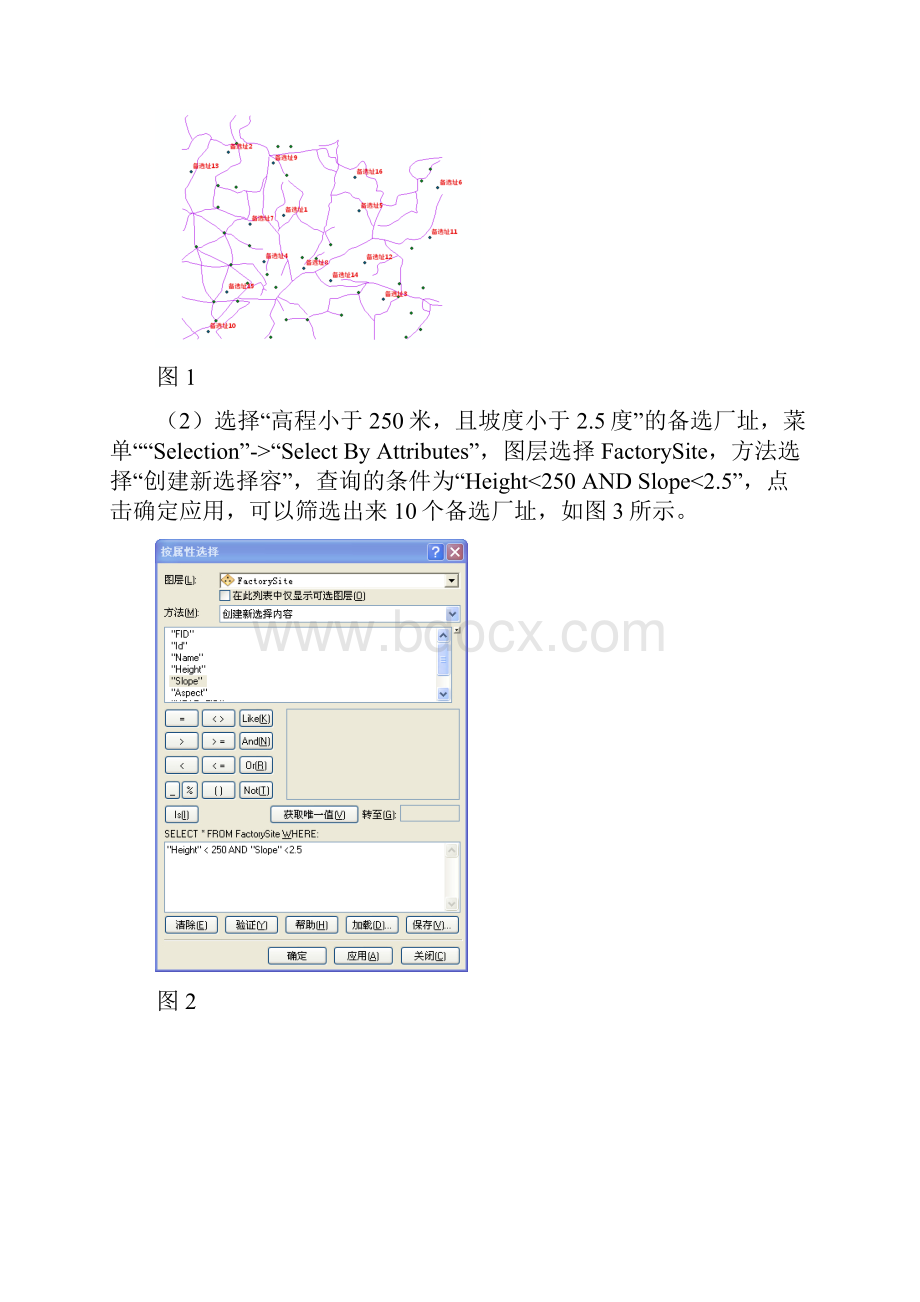 ArcGIS空间分析报告实验报告材料.docx_第2页