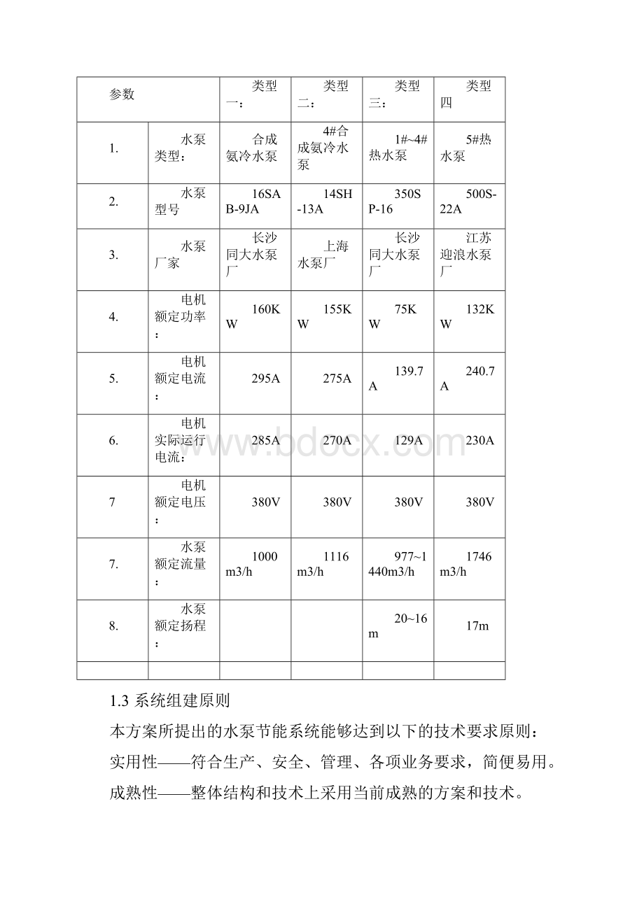 冷却循环水系统水泵节能改造技术方案.docx_第3页