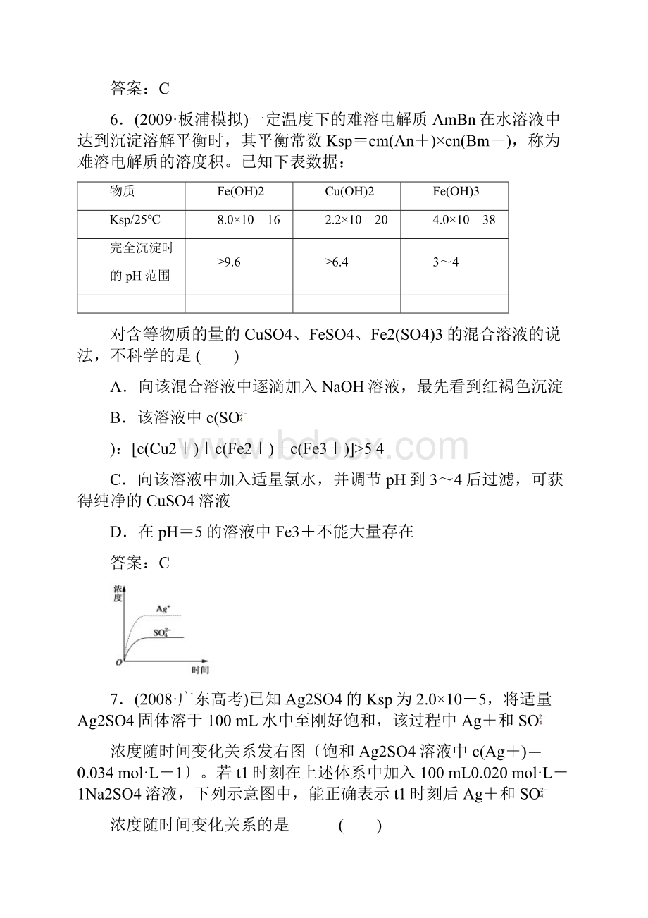 高三化学上册第一轮专题复习测试5.docx_第3页