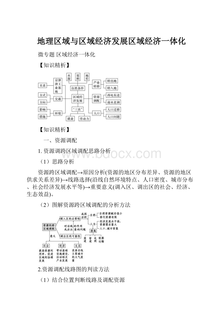 地理区域与区域经济发展区域经济一体化.docx_第1页