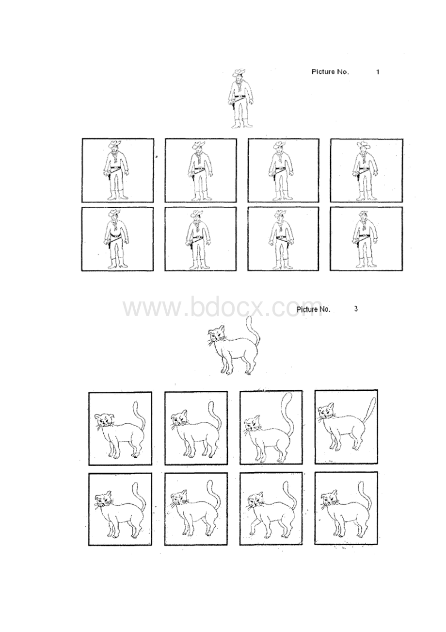 相似图形匹配测试MatchingFamiliarFiguresTest.docx_第2页