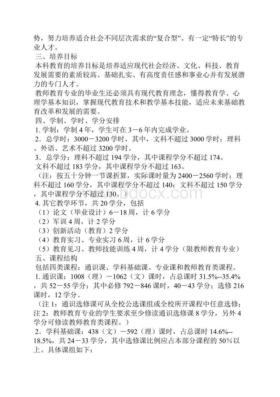 首都师范大学本科生培养方案.docx_第2页