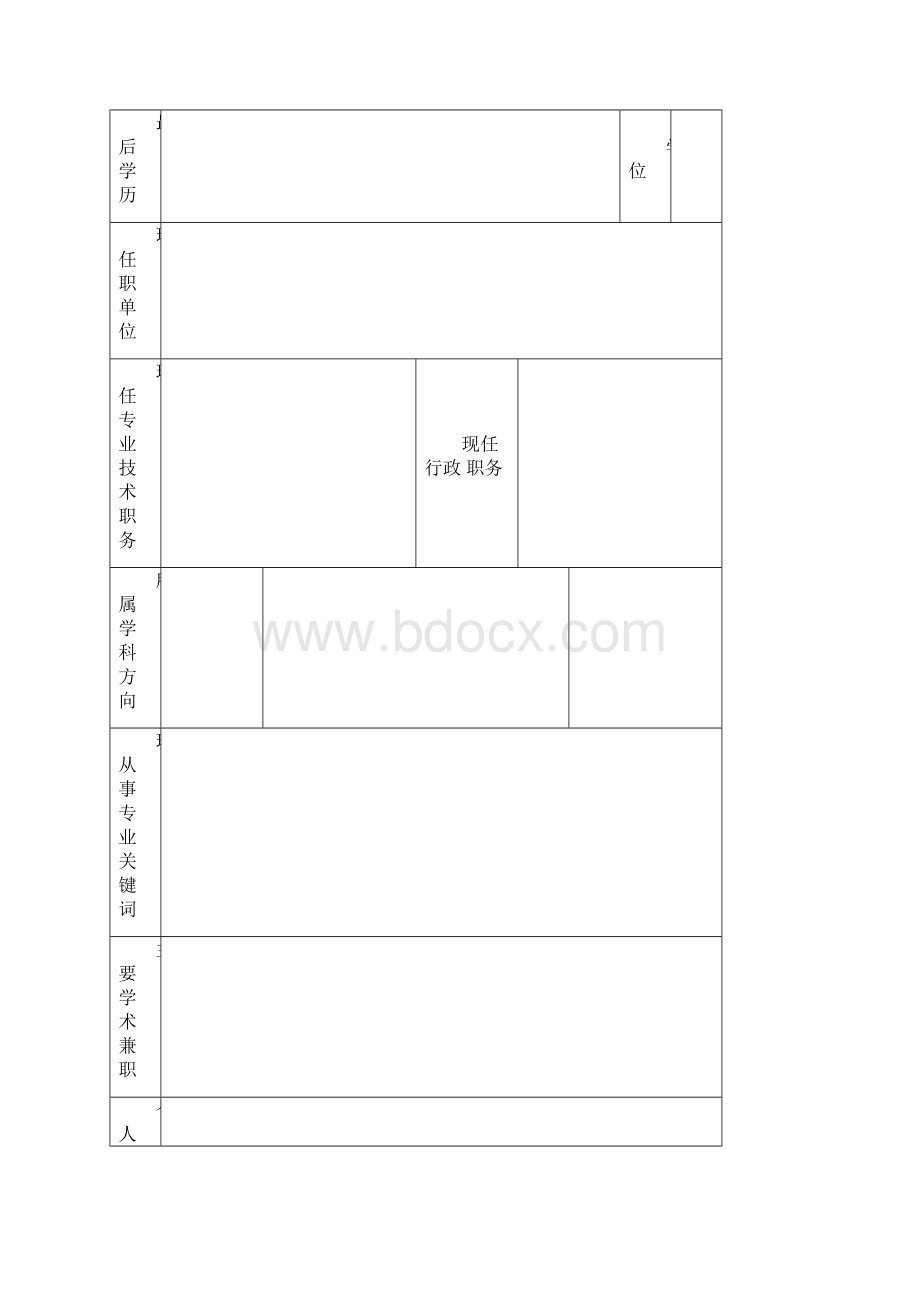 长江学者候选人推荐表.docx_第2页