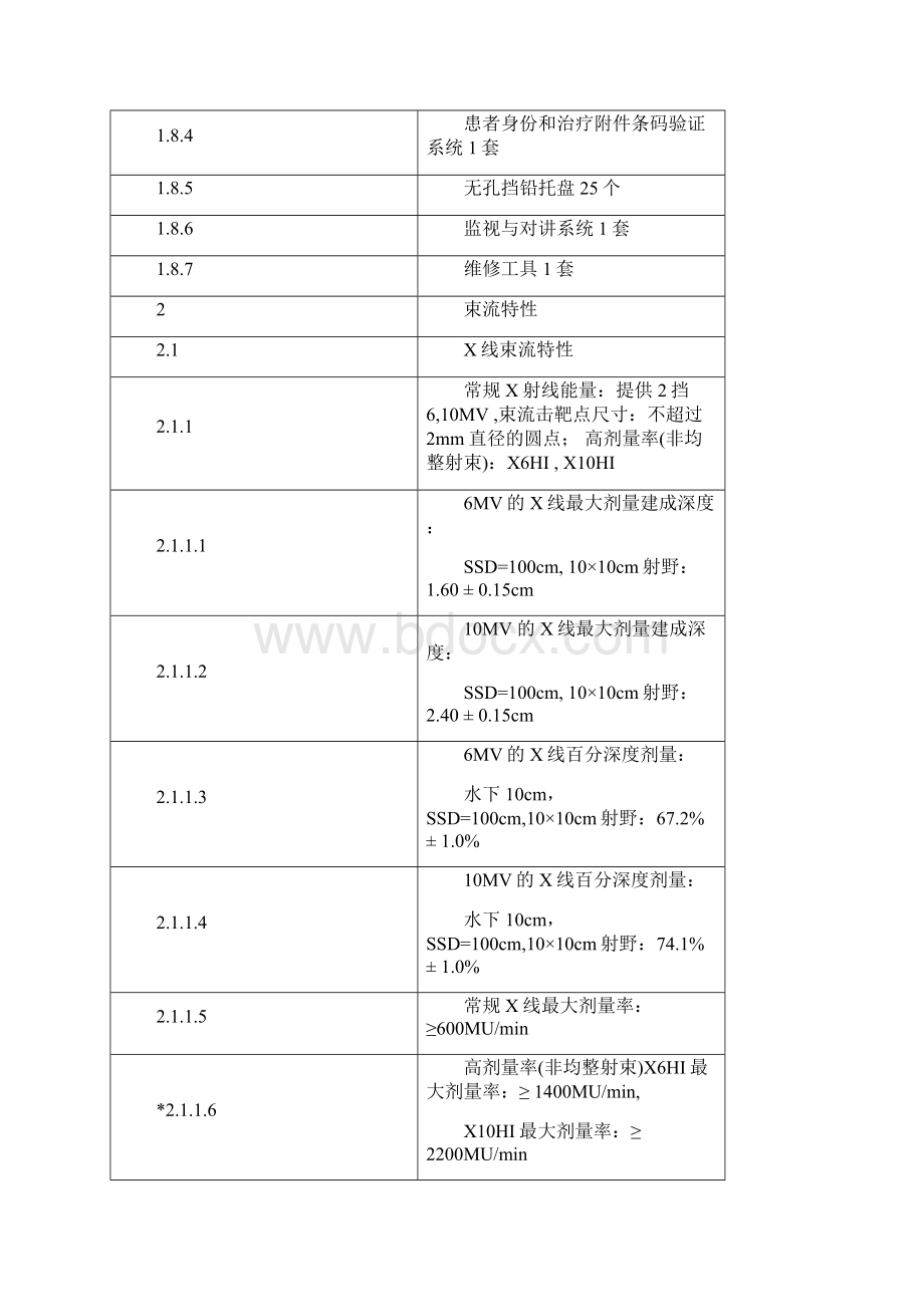 包1容积旋转调强直线加速器系统和后装治疗机系统.docx_第3页