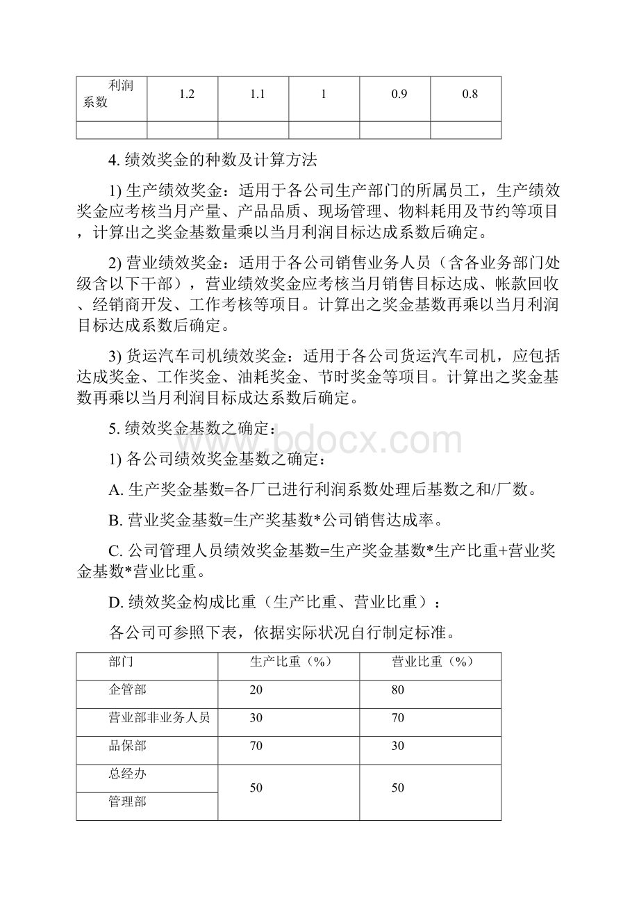 绩效奖金年终奖金发放规定4种通用模板.docx_第3页