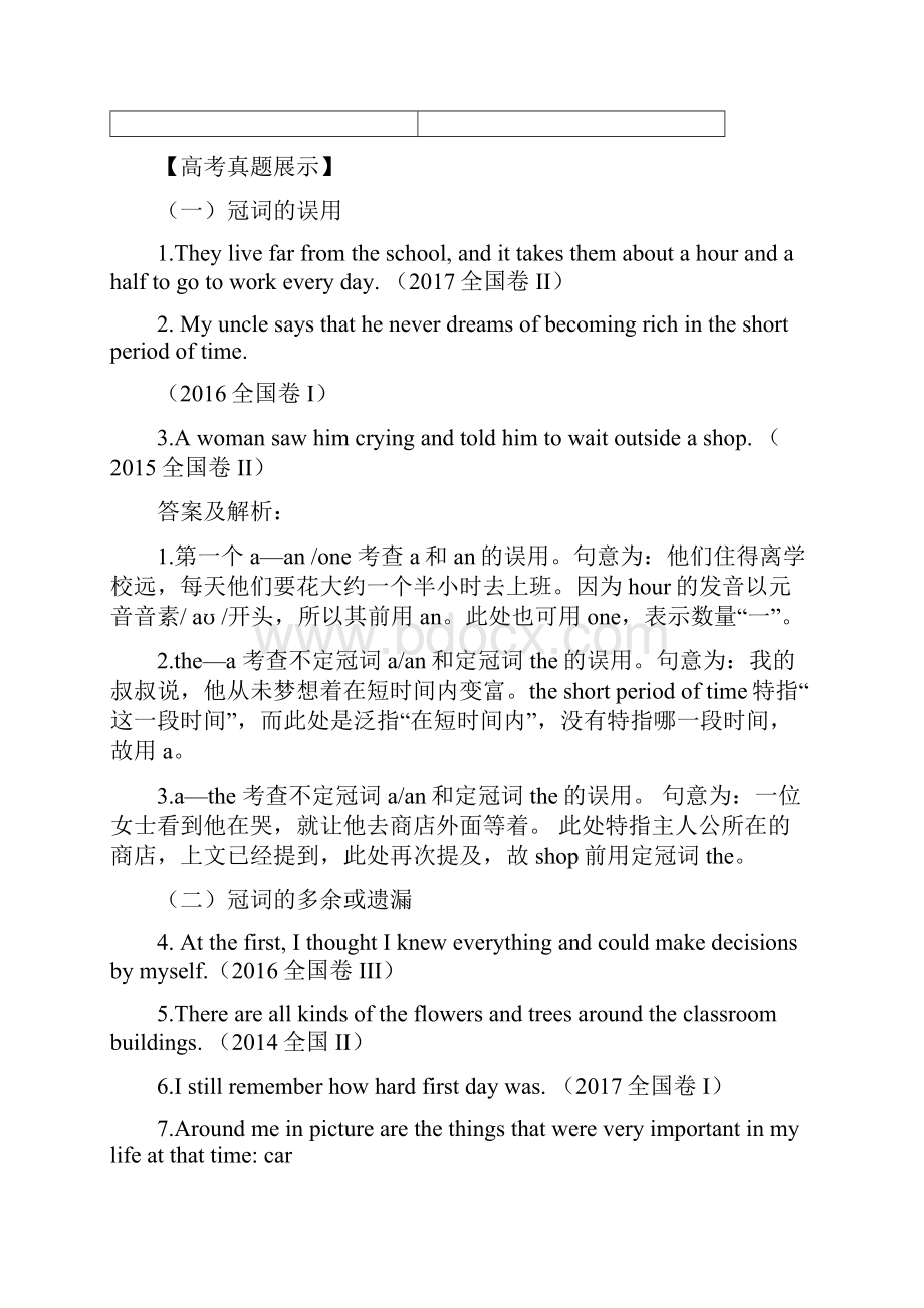 A短文改错考点揭秘及解题技巧指导.docx_第2页