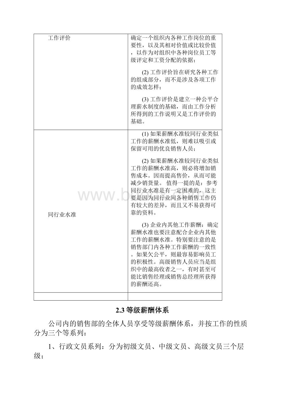 销售人员薪酬设计方案和对策.docx_第3页