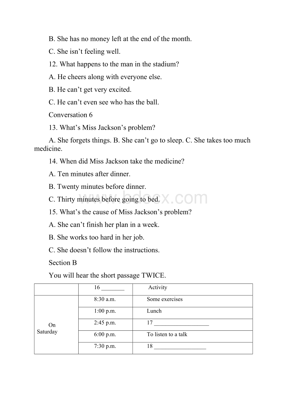 湖南师大附中学年度高一英语下学期段考试题.docx_第3页