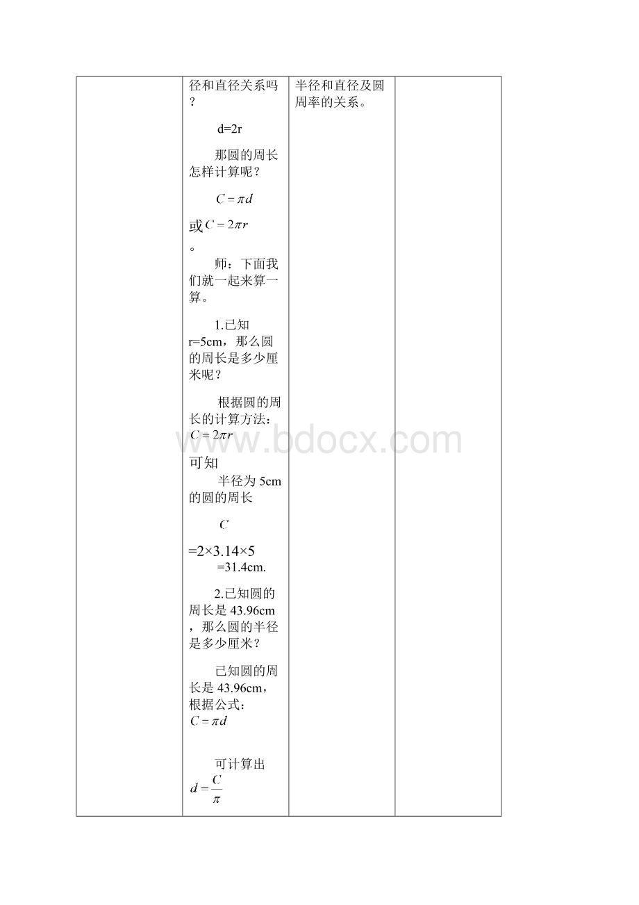 数学苏教版数学 五年级下册圆的面积 教学设计.docx_第2页