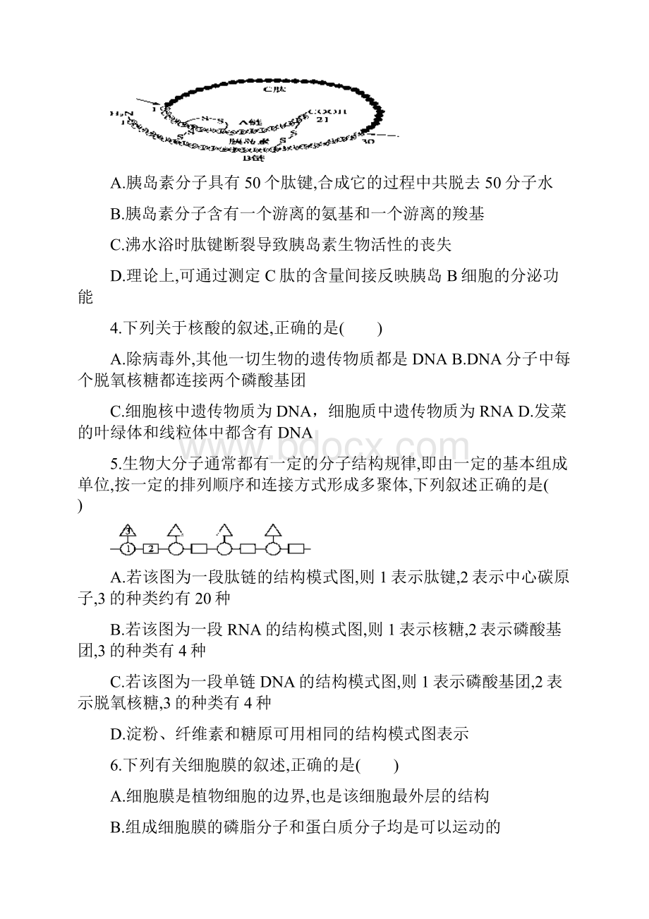 吉林省辽源市18学年高一生物上学期期末考试试题.docx_第2页