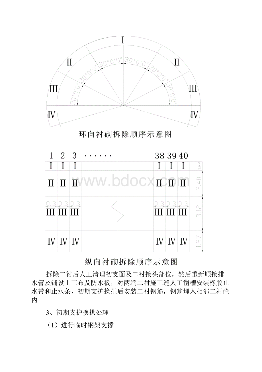 隧道二衬厚度不足返工处理方案.docx_第3页